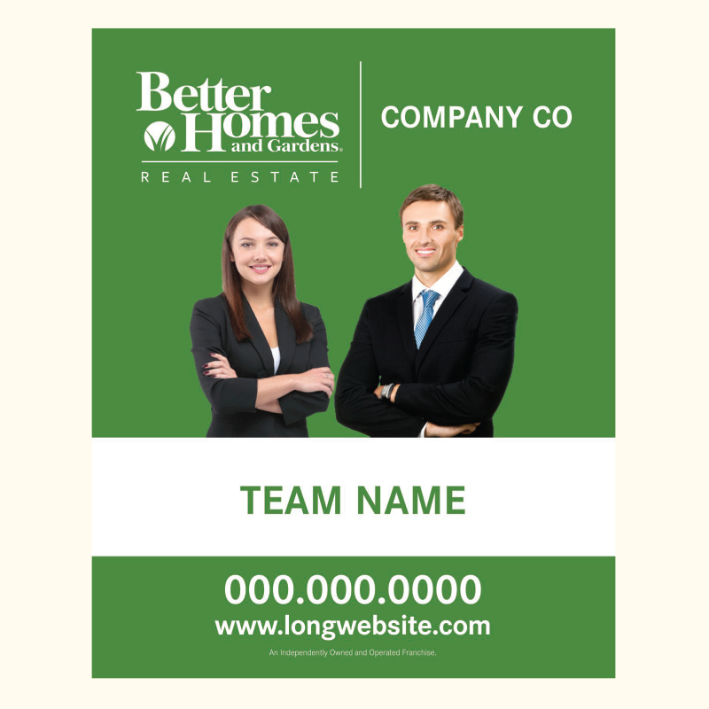 Better Homes and Gardens Real Estate Signs Dee Sign®