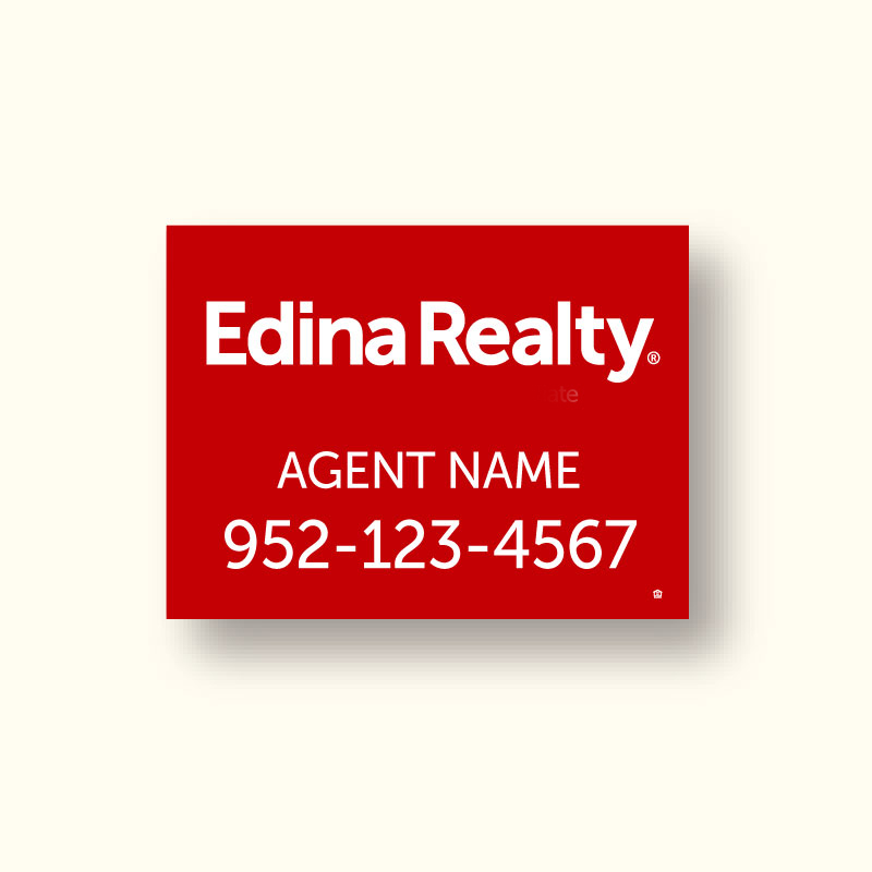 Official Edina Realty Signs for Open Houses Dee Sign Dee Sign®
