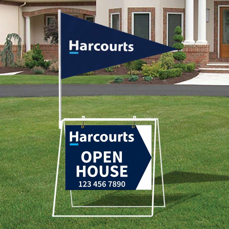 Open House Signs for Harcourts Dee Sign®