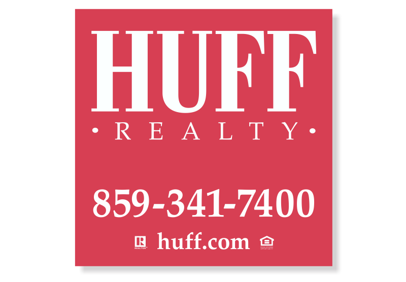 Huff Realty Model 24X24_PO_STD_48 in Dee Sign®