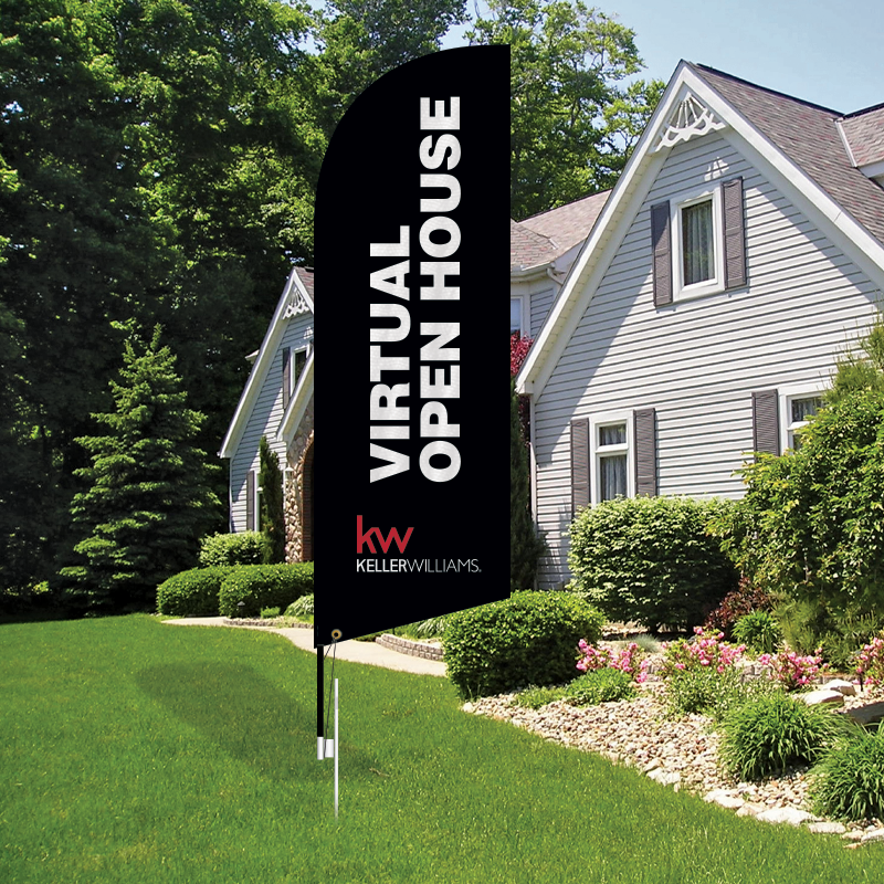 Feather Flags Signs for Keller Williams Realty Dee Sign®