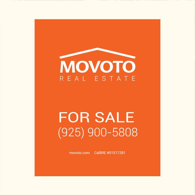 30x24 Inch Movoto Realty Home Listing Sign Dee Sign Dee Sign®