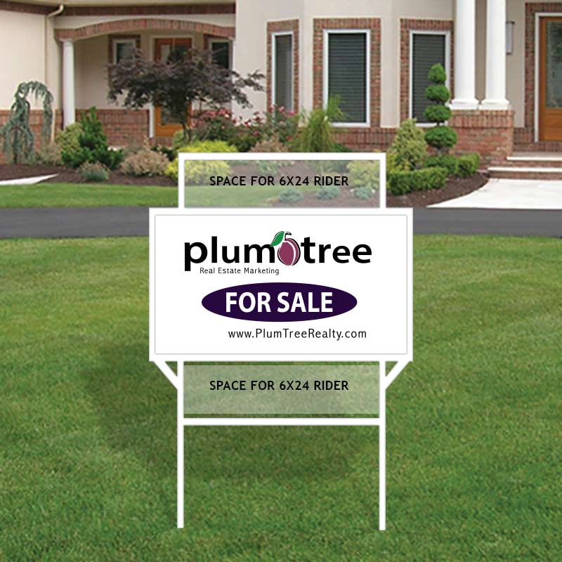 Professional Plum Tree Realty Open House Signs Dee Sign Dee Sign®