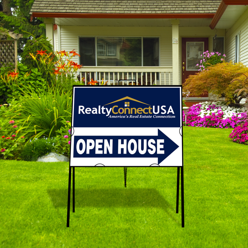 Realty Connect USA Open House Listing Signs Dee Sign Dee Sign®